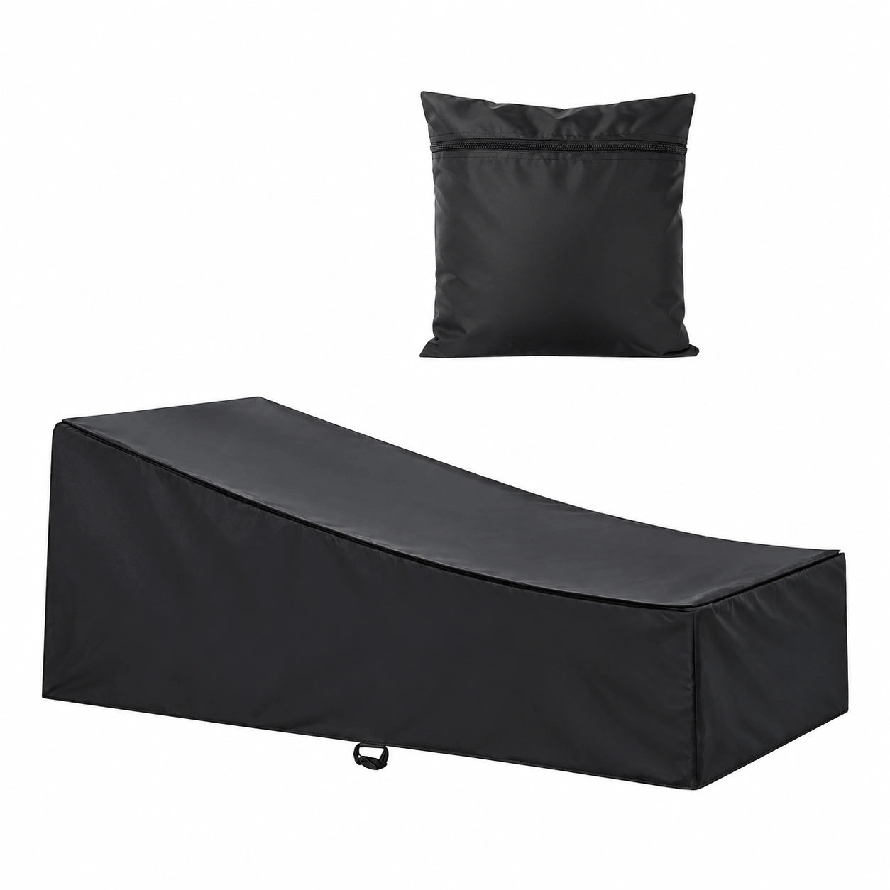 Wasserdichte Abdeckung für Gartenmöbel, Sonneliegen Schutzhülle, Oxford Stoff, Staub- und Wetterschutz (208x76x41x79cm)