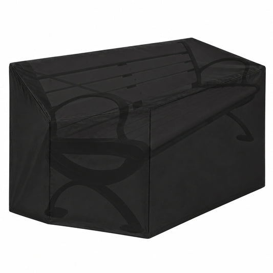 Wasserdichte Schutzhülle für Gartenmöbel, wetterfeste Abdeckung für Bänke und Tische, staub- und regendicht (134x69x89cm)